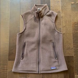Patagonia fleece Synchilla vest brown